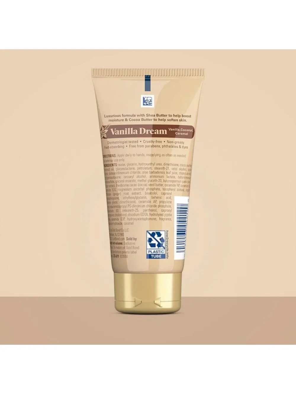 Luxurious Vanilla Dream Hand Cream Set - Softening Shea & Cocoa Butter, 4 Pack